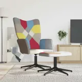 fotel-z-podnozkiem-patchwork-obity-tkanina-stan-nowy