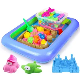 piasek-kinetyczny-zestaw-basen-foremki-lopatka-super-plastyczny