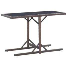 stol-ogrodowy-brazowy-110-x-53-x-72-cm-szklo-i-polirattan