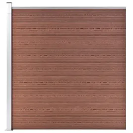 ogrodzenie-ogrodowe-wpc-175x186-cm-brazowe