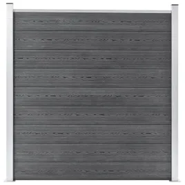 ogrodzenie-ogrodowe-wpc-180x186-cm-szare