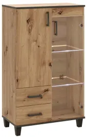 skandynawska-witryna-80-cm-polo-1-dab-artisan-led