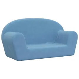 2-os-sofa-dla-dzieci-niebieska-miekki-plusz