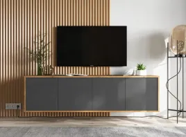 szafka-rtv-wiszaca-150-wotan-szary-mat-loft-ii