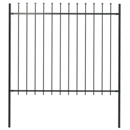 panel-ogrodzeniowy-z-grotami-stal-17-x-15-m-czarny