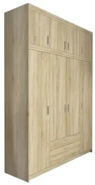 garderoba-z-nadstawka-szafa-trino-sonoma-176-cm