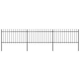 ogrodzenie-z-pretow-z-grotami-stalowe-51-x-1-m-czarne
