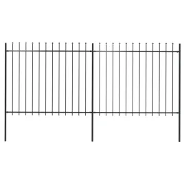 ogrodzenie-z-pretow-z-grotami-stalowe-34-x-15-m-czarne