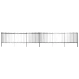 ogrodzenie-z-pretow-z-grotami-stalowe-102-x-15-m-czarne