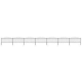 panele-ogrodzeniowe-z-grotami-stal-05-075-x119-m-czarne