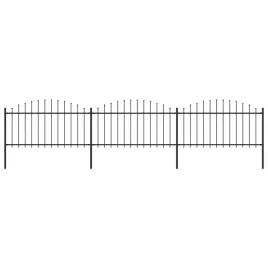 panele-ogrodzeniowe-z-grotami-stal-125-15-x-51-m-czarne