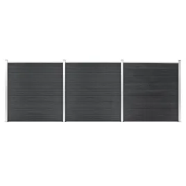 ogrodzenie-do-ogrodu-wpc-526-x-186-cm-szare