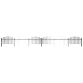 panele-ogrodzeniowe-z-grotami-stal-1-125-x102-m-czarne