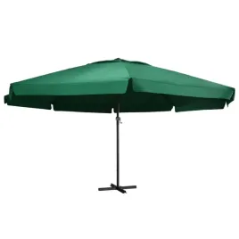 parasol-ogrodowy-na-slupku-aluminiowym-600-cm-zielony