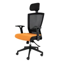 fotel-biurowy-ergonomiczny-artnico-klus-pomarancz