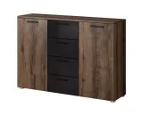 komoda-132cm-galaxy-26-dab-monastery-czarny-polysk