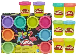 play-doh-ciastolina-zestaw-8-tub-z-ciastolina-neonowe-kolory-zestaw-2-lata