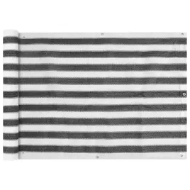 parawan-ogrodowy-hdpe-75x400-cm-antracytowy-i-bialy