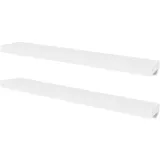 polki-scienne-4-szt-biale-100-cm