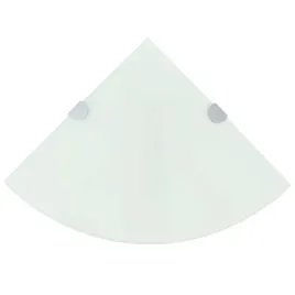 polki-narozne-2-szt-z-chromowanymi-wspornikami-biale-35x35cm