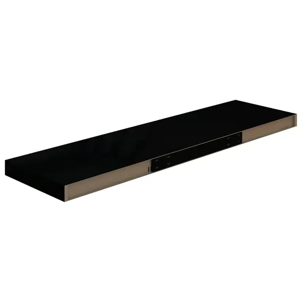polki-scienne-2-szt-wysoki-polysk-czarne-90x235x38-cm-mdf-kolor-mebla-czarny