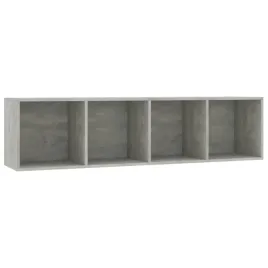 regal-na-ksiazki-szafka-tv-betonowy-szary-143x30x36-cm