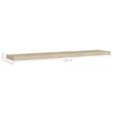 polka-scienna-kolor-debowy-120x235x38-cm-mdf-stan-nowy