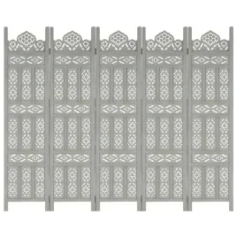 parawan-5-panelowy-rzezbiony-szary-200x165-cm-drewno-mango