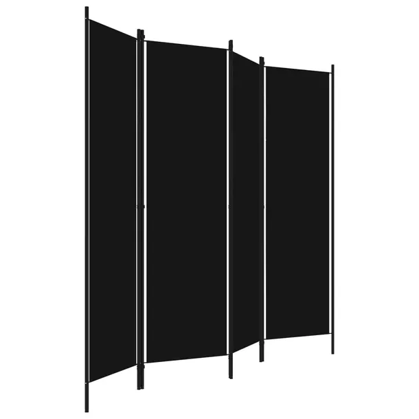 parawan-4-panelowy-czarny-200-x-180-cm-stan-nowy