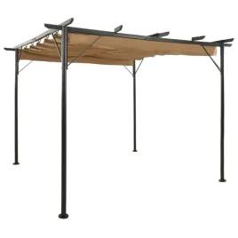 pergola-ogrodowa-ze-zwijanym-dachem-taupe-3x3-m-180-g-m