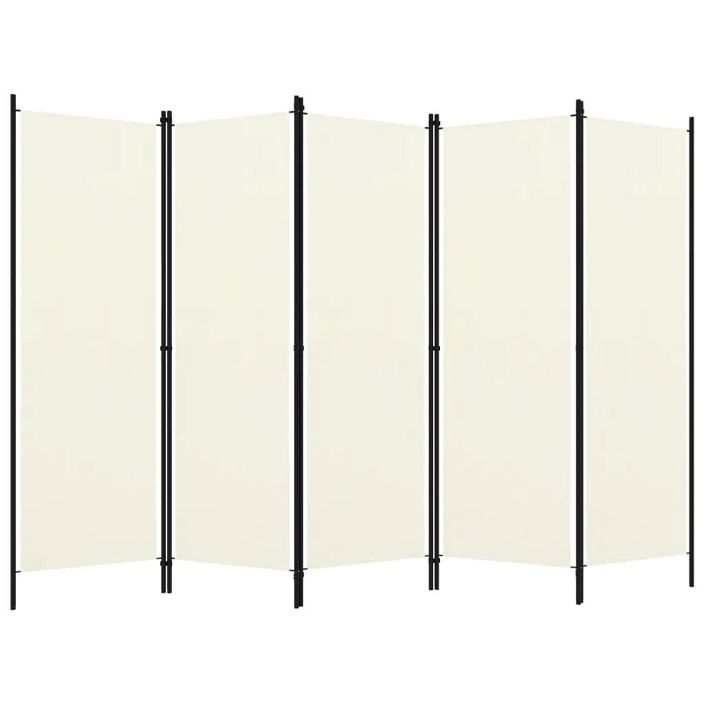 parawan-5-panelowy-kremowy-250-x-180-cm