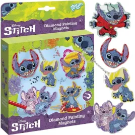 totum-zestaw-kreatywny-magnesy-i-brelok-disney-stitch-haft-diamentowy