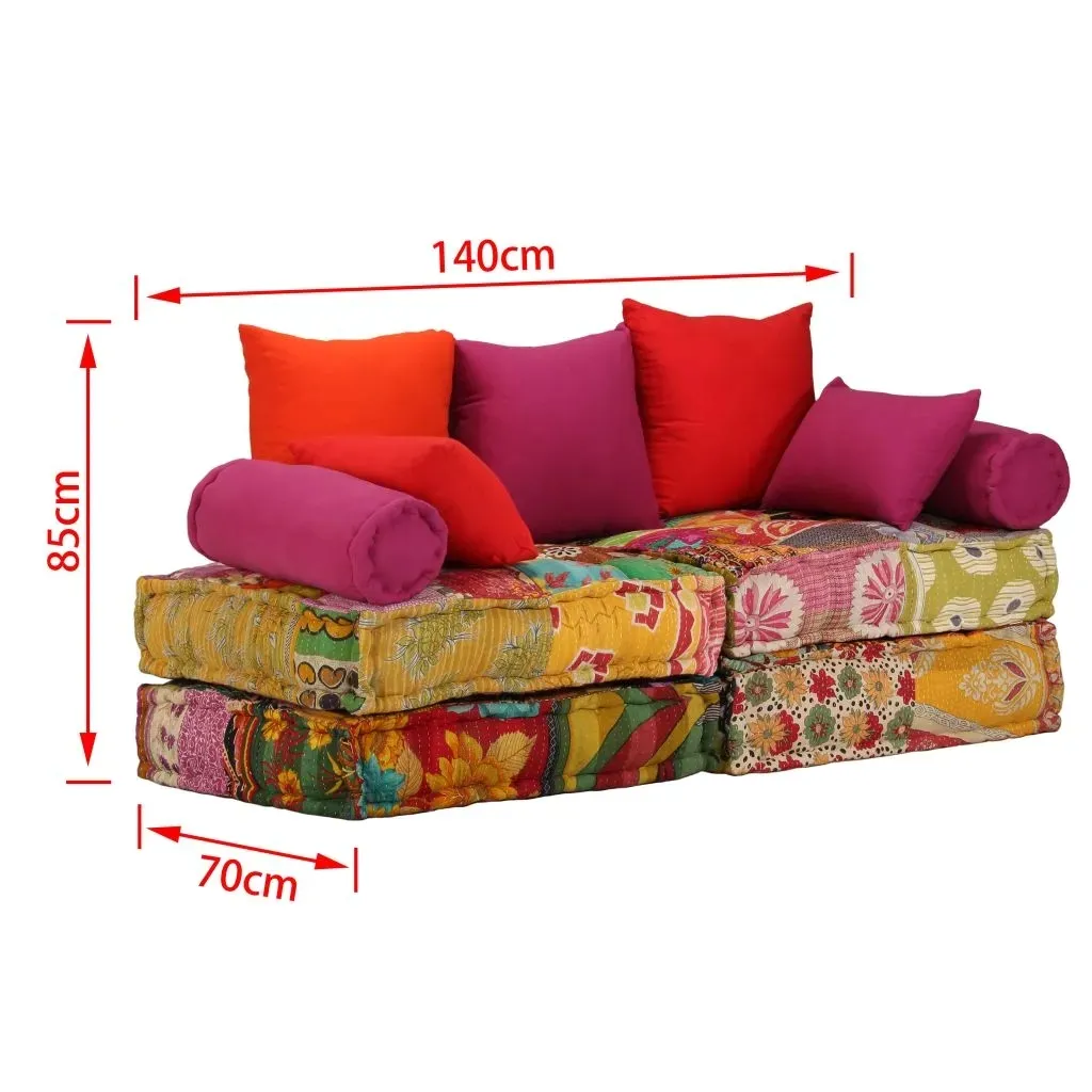 puf-modulowy-2-osobowy-patchwork-tkanina
