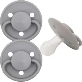 smoczek-uspokajajacy-okragly-silikonowy-2pak-6m-elephant-mininor