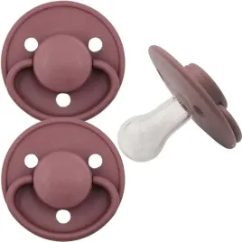 smoczek-uspokajajacy-okragly-silikonowy-2pak-6m-rubin-mininor