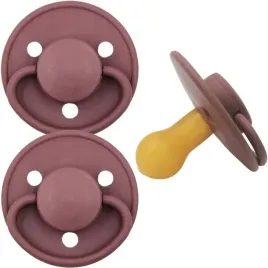 smoczek-uspokajajacy-okragly-lateksowy-2pak-0m-rubin-mininor