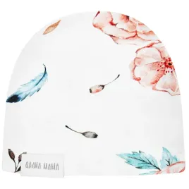 czapeczka-niemowleca-vintage-flowers-qbana-mama
