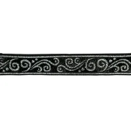 tasma-zakardowa-16078-czarno-srebrna-15cm