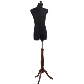manekin-krawiecki-meski-z-pianki-poliuretanowej-drewniana-noga-wenge-e1
