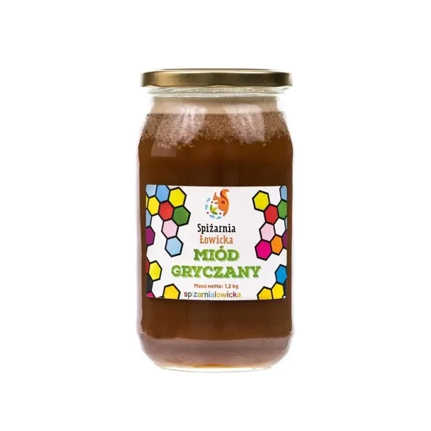 Miód GRYCZANY 1,2 kg - Prosto z pasieki - Sprawdzona jakość