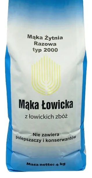 PROSTO Z MŁYNA mąka żytnia typ 2000 razowa 4kg