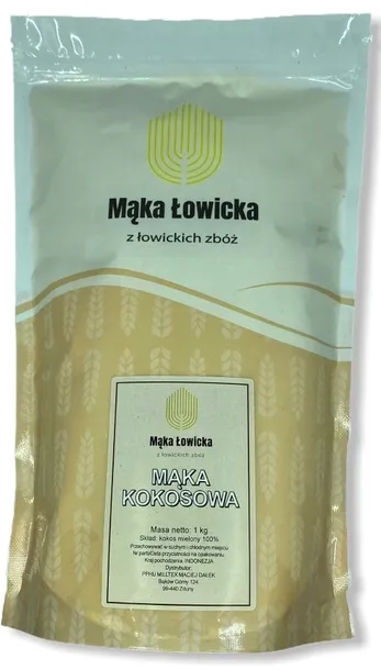 Świeża mąka KOKOSOWA - mąka z kokosa 1kg