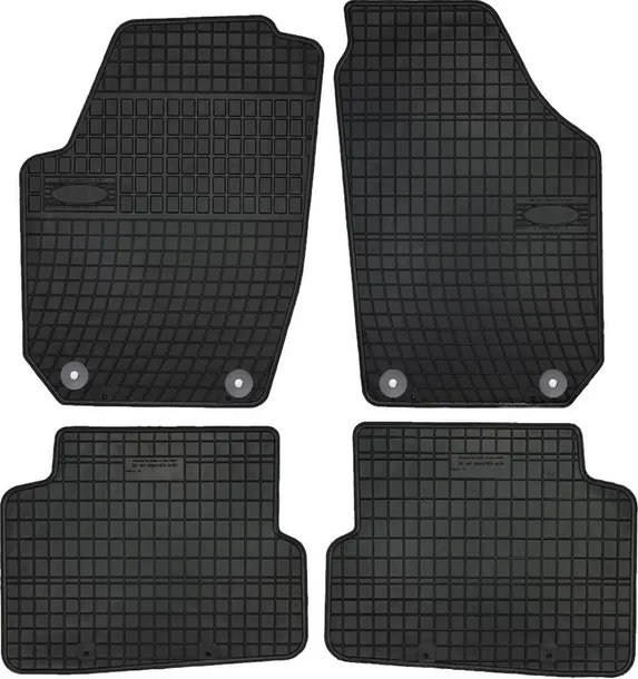 dywaniki gumowe do Skoda  Fabia II hatchback, kombi 2007-2014