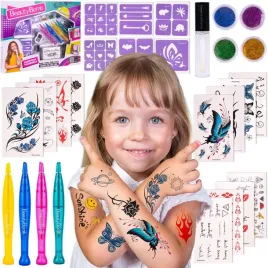 zestaw-do-robienia-tatuazy-duzy-brokatowe-tatuaze-zmywalne-szablony-diy