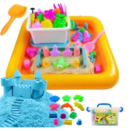 piaskownica-piasek-kinetyczny-3kg-zestaw-foremki-dmuchany-basen-lopatka