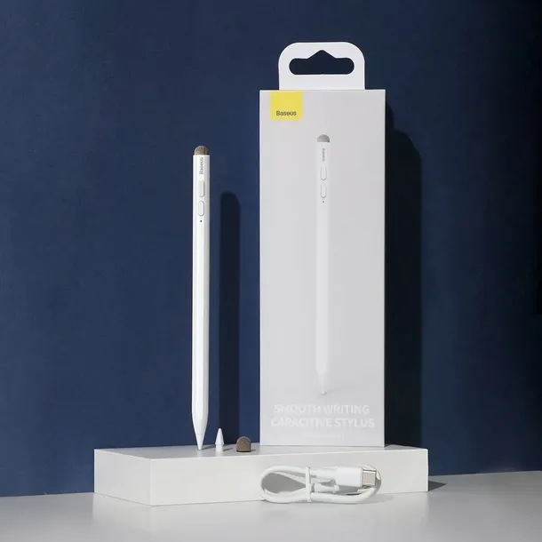 rysik-dlugopis-2w1-baseus-capacitive-stylus-bialy