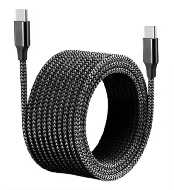 czarny Kabel USB-C / USB-C 5M ( 5 metrów) USB C - USB C 6A