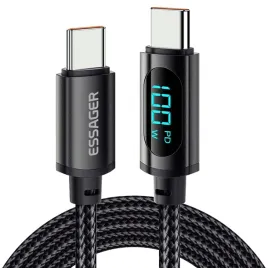 essager-kabe-typ-c-usb-c-100w-wyswietlacz-lcd-do-samsung-huawei-xiaomi-1m