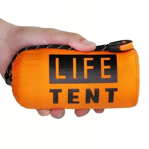 Namiot RATUNKOWY AWARYJNY TERMICZNY FOLIA LifeTent 2-Osobowy 241x119x79cm