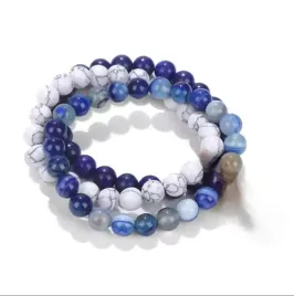 zestaw-3-bransoletek-howlit-lapis-lazuli-niebieski-agat-spokoj-intuicja-8mm